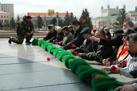 Бурятия, Улан-Удэ: К 142-й годовщине со дня рождения В.И. Ленина