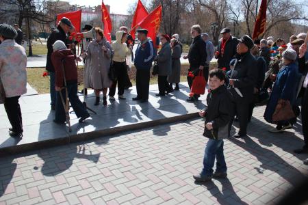 В Тюменской области коммунисты отметили день рождения В.И. Ленина пикетами и митингами