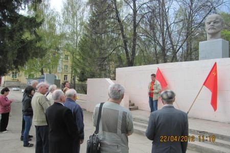 Самарская область, Жигулевск: В День рождения В.И. Ленина