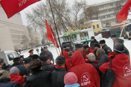 Иваново: «Нет полицейскому произволу!» Солидарность коммунистов в действии