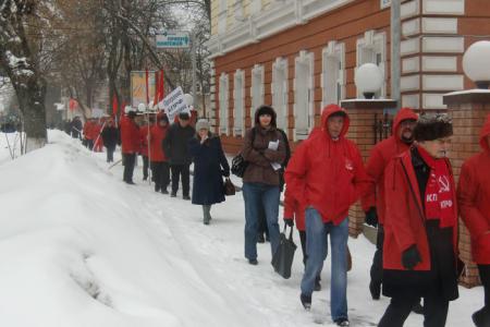 Иваново: «Нет полицейскому произволу!» Солидарность коммунистов в действии