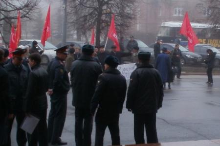 Ульяновск. Пикет против «подскока» НАТО