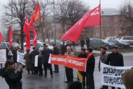 Ульяновск. Пикет против «подскока» НАТО