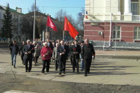 Коммунисты Орловщины встретили день рождения В.И. Ленина