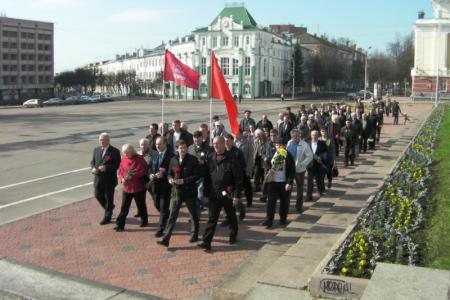 Коммунисты Орловщины встретили день рождения В.И. Ленина