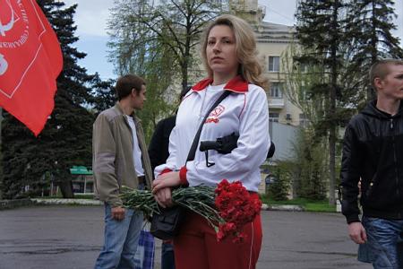 Ростовчане отметили годовщину со дня рождения Ленина митингами