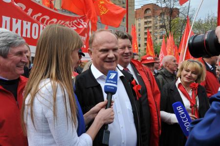 Защищая правду, добро и справедливость. Красный Первомай в Москве