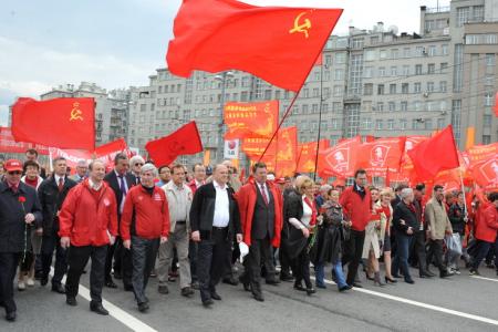 Защищая правду, добро и справедливость. Красный Первомай в Москве