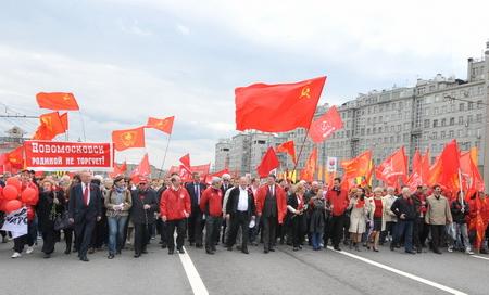 Защищая правду, добро и справедливость. Красный Первомай в Москве