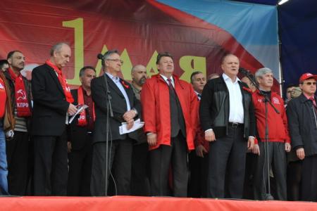 Защищая правду, добро и справедливость. Красный Первомай в Москве