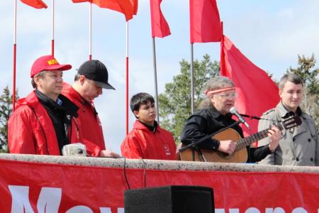 Красный Первомай в Приамурье. Митинг в Благовещенске скандировал: Солидарность навсегда!