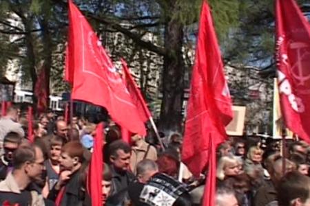 Видео. Красный Первомай в городе-герое Туле
