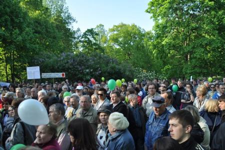 Санкт-Петербург. Коммунисты не дадут превратить Баболовский парк в элитный гольф-клуб