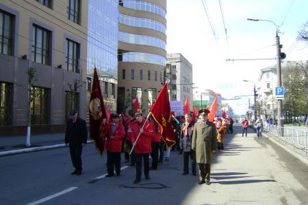 Первомайская демонстрация и митинг в Удмуртии