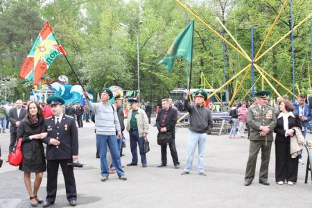 Анатолий Локоть поздравил пограничников с профессиональным праздником