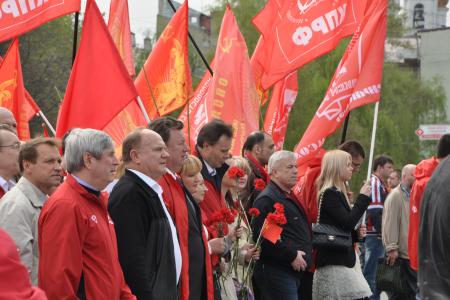 Защищая правду, добро и справедливость. Красный Первомай в Москве