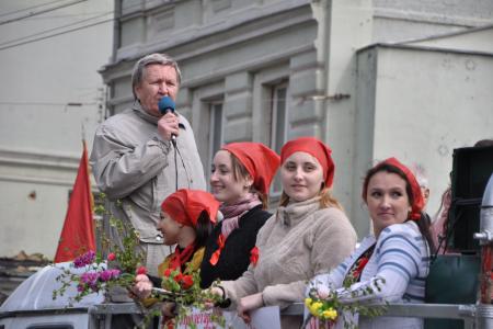 Защищая правду, добро и справедливость. Красный Первомай в Москве