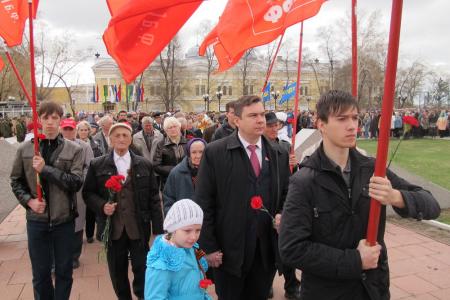 Амурская область: Никто не забыт, ничто не забыто! В Благовещенске отметили День Победы