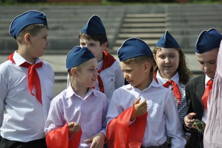 «К борьбе за дело трудового народа – всегда готовы!» Г.А. Зюганов провел торжественный прием в пионеры на Красной площади