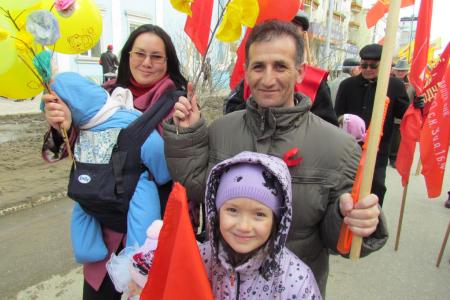 Первомайская демонстрация в Якутске прошла под знаменем борьбы против диктатуры обмана и лжи