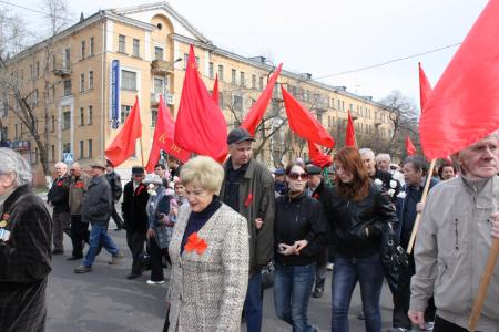 Массовая акция коммунистов в Комсомольске-на-Амуре прошла под мелодию «Интернационала»