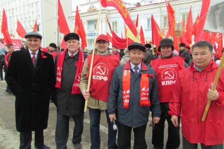 Первомайская демонстрация в Якутске прошла под знаменем борьбы против диктатуры обмана и лжи
