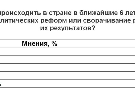 Политическая социология: Политические взгляды В. Путина и перспективы нового президентства 