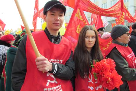 Первомайская демонстрация в Якутске прошла под знаменем борьбы против диктатуры обмана и лжи