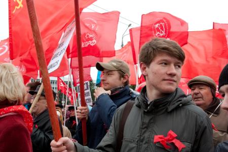 1 мая в Томске прошел народный марш оппозиции