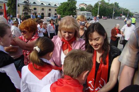 Праздник пионерии в Рязани  