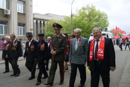 Сплотимся вокруг КПРФ! Первомай в Северной Осетии