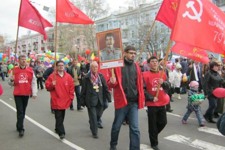 9 мая коммунисты Комсомольска-на-Амуре приняли участие в праздничных мероприятиях в честь Дня Победы