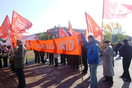 Коммунисты Алтайского края отметили 67-ю годовщину Победы советского народа в Великой Отечественной войне