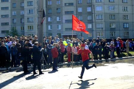 Курган: Коммунисты приняли участие в Рябковском пробеге имени Д.М. Карбышева