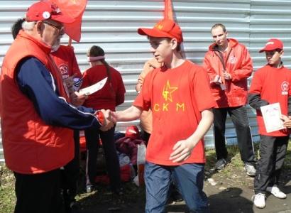 Курган: Коммунисты приняли участие в Рябковском пробеге имени Д.М. Карбышева