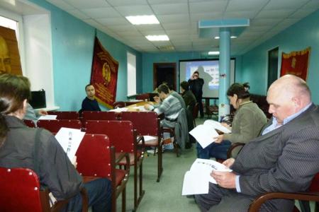 «Креатив против полицейщины»: коммунисты и общественники в Барнауле на очередном занятии «школы оппозиционера» обсуждали основные принципы современной протестной акции