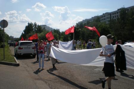 Татарстан, Набережные Челны: Протест в день позора России