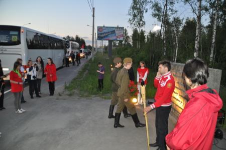 Ленинград. Коммунисты несут «Вахту памяти»