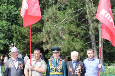 Северная Осетия. Останки героев-лётчиков преданы земле