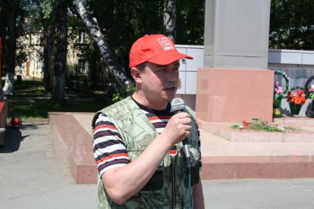 Новосибирская область: Автопробег «АнтиНАТО» посетил Мошково 