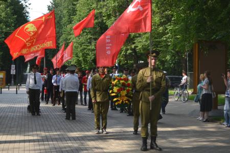 Акция памяти Московского отделения ЛКСМ РФ 22 июня 2012 года