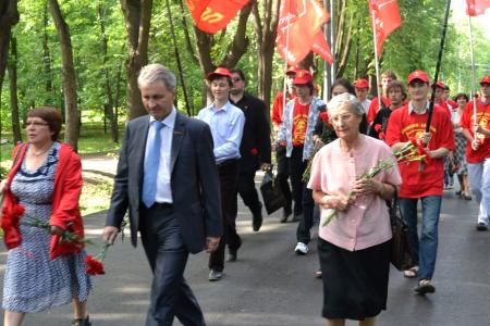 Акция памяти Московского отделения ЛКСМ РФ 22 июня 2012 года
