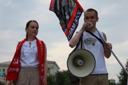 Продам почку - нужны деньги на образование! Комсомольский пикет в Екатеринбурге