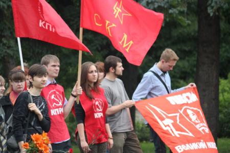 День партизана в Великом Новгороде