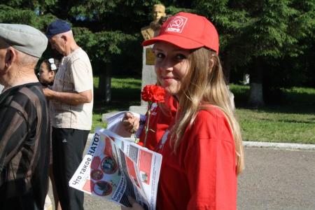 Новосибирская область: Автопробег «АнтиНАТО» в Болотном