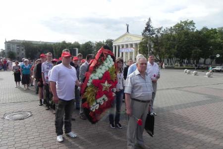 Белгородская область. В День скорби коммунисты почтили уважением память о погибших в годы Великой Отечественной войны