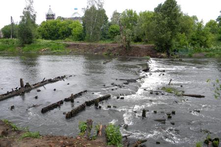 Московская область. Щелковские коммунисты борются против загрязнения реки Клязьма
