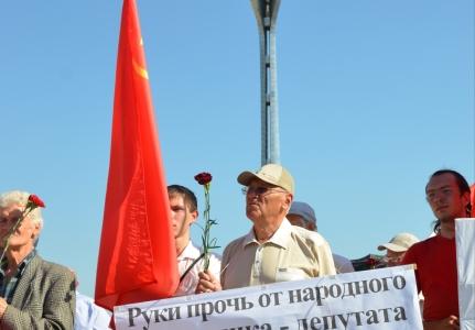 КПРФ сдержит удар. Митинг в Ростове-на-Дону против вступления России в ВТО