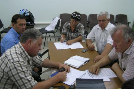 Крымск (Краснодарский край): Очередное заседание штаба КПРФ по оказанию помощи пострадавшим (фоторепортаж)