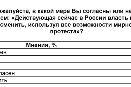 Политическая социология: Протестная активность 